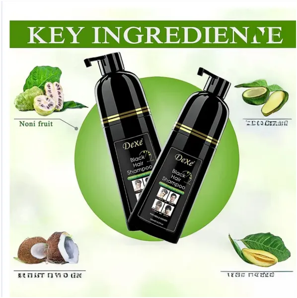 ( ২০০ML হার্বাল শেম্পু ) Dexe Fast Black Hair Shampoo